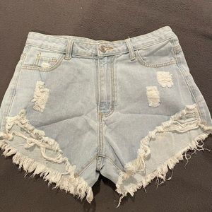 SHEIN denim shorts brand new